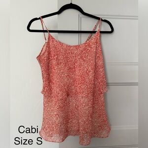 Cabi Speckled Layered Cami Top - S